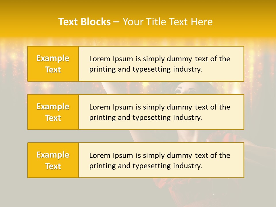 Music Flirt Alcohol PowerPoint Template