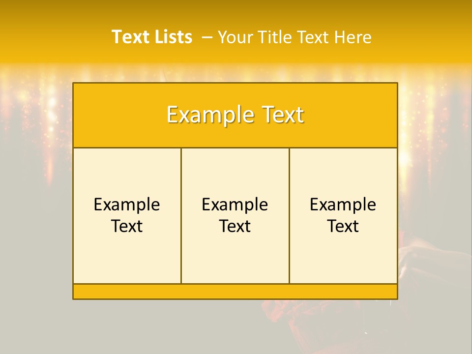 Music Flirt Alcohol PowerPoint Template