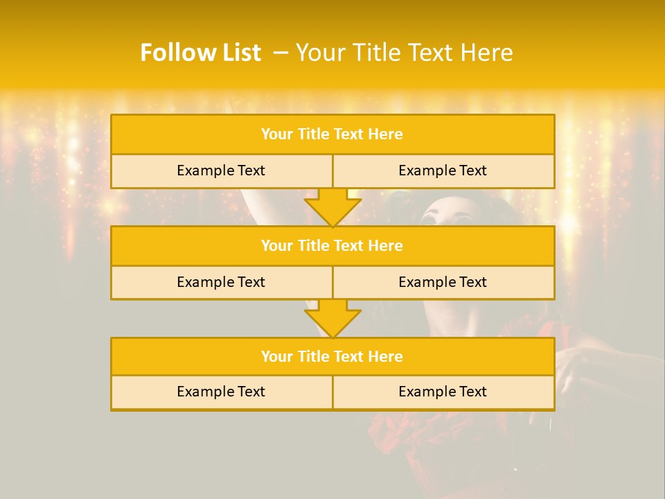 Music Flirt Alcohol PowerPoint Template