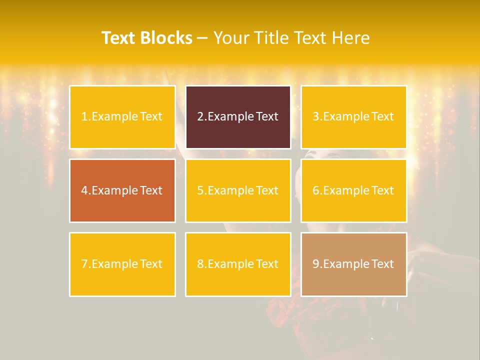 Music Flirt Alcohol PowerPoint Template