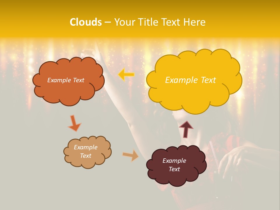 Music Flirt Alcohol PowerPoint Template