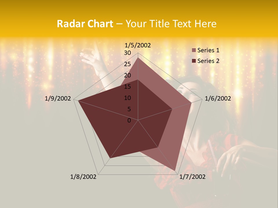 Music Flirt Alcohol PowerPoint Template