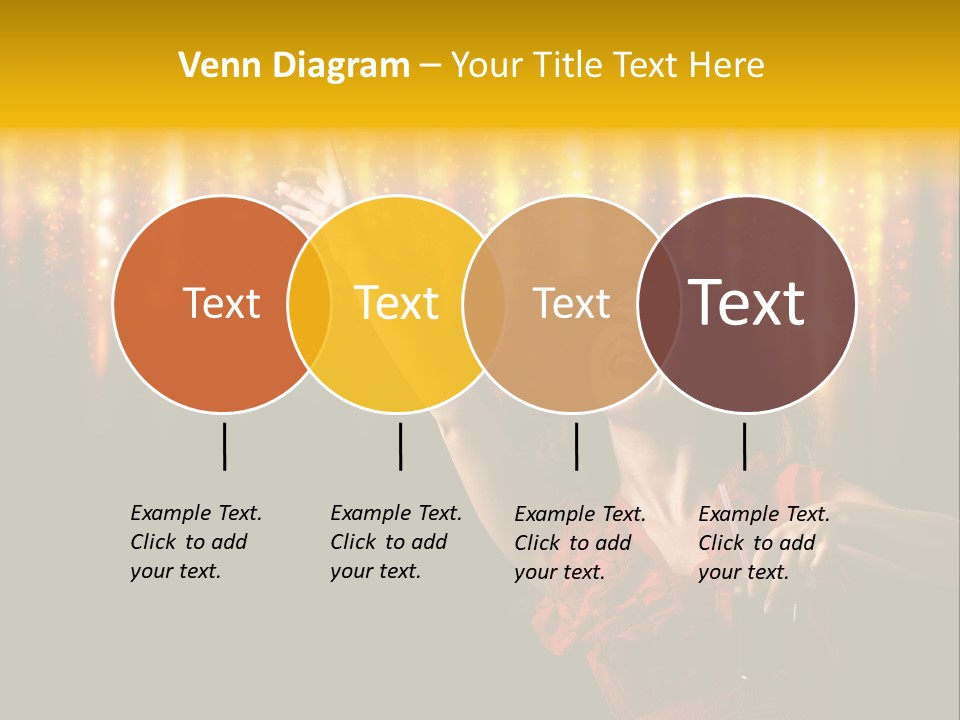 Music Flirt Alcohol PowerPoint Template