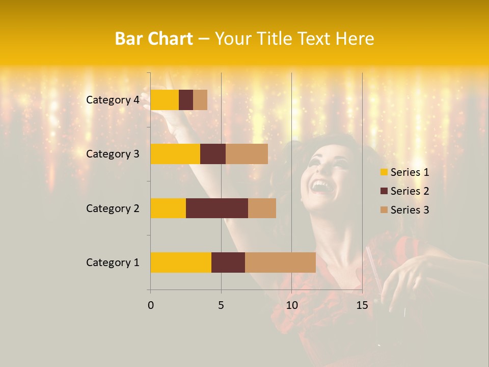 Music Flirt Alcohol PowerPoint Template