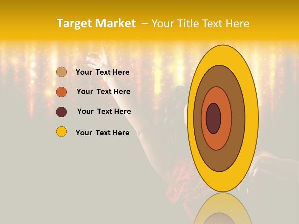 Music Flirt Alcohol PowerPoint Template