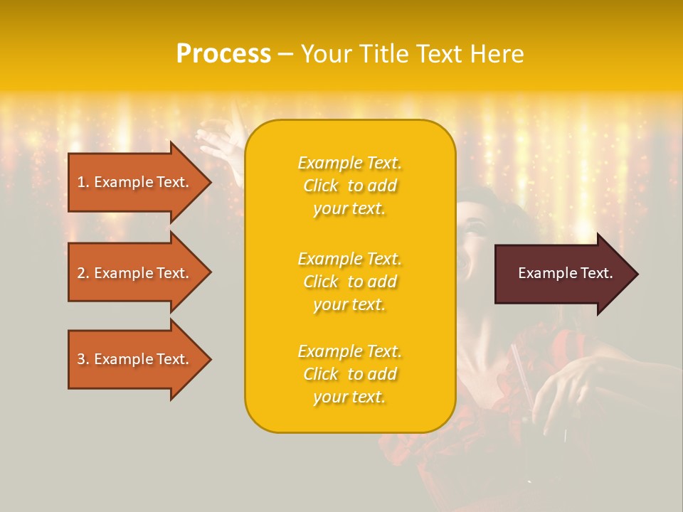 Music Flirt Alcohol PowerPoint Template