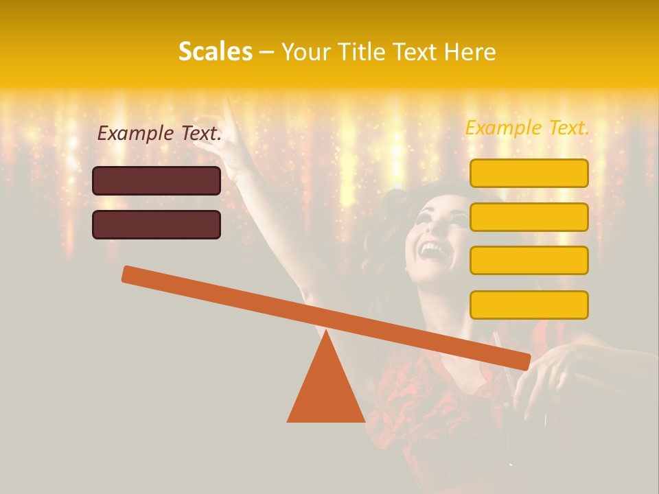 Music Flirt Alcohol PowerPoint Template
