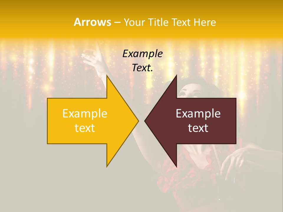 Music Flirt Alcohol PowerPoint Template