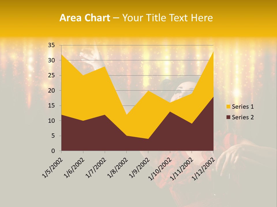Music Flirt Alcohol PowerPoint Template