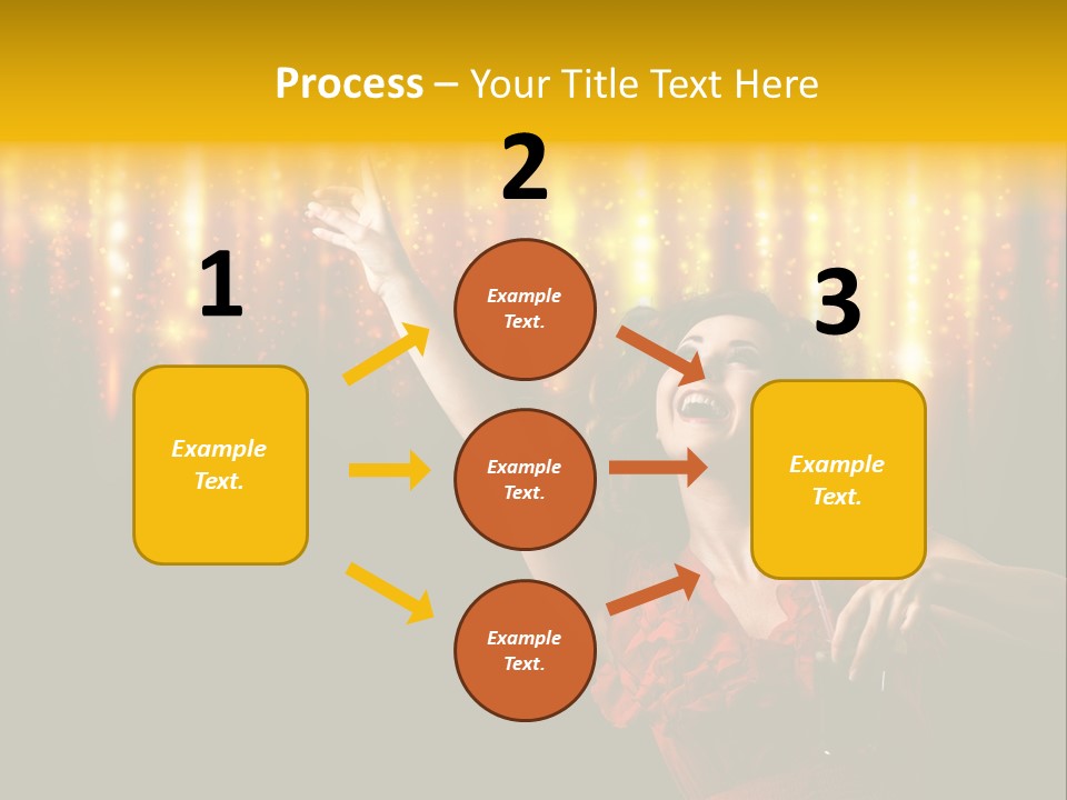 Music Flirt Alcohol PowerPoint Template