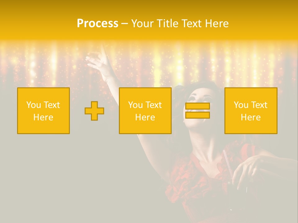 Music Flirt Alcohol PowerPoint Template
