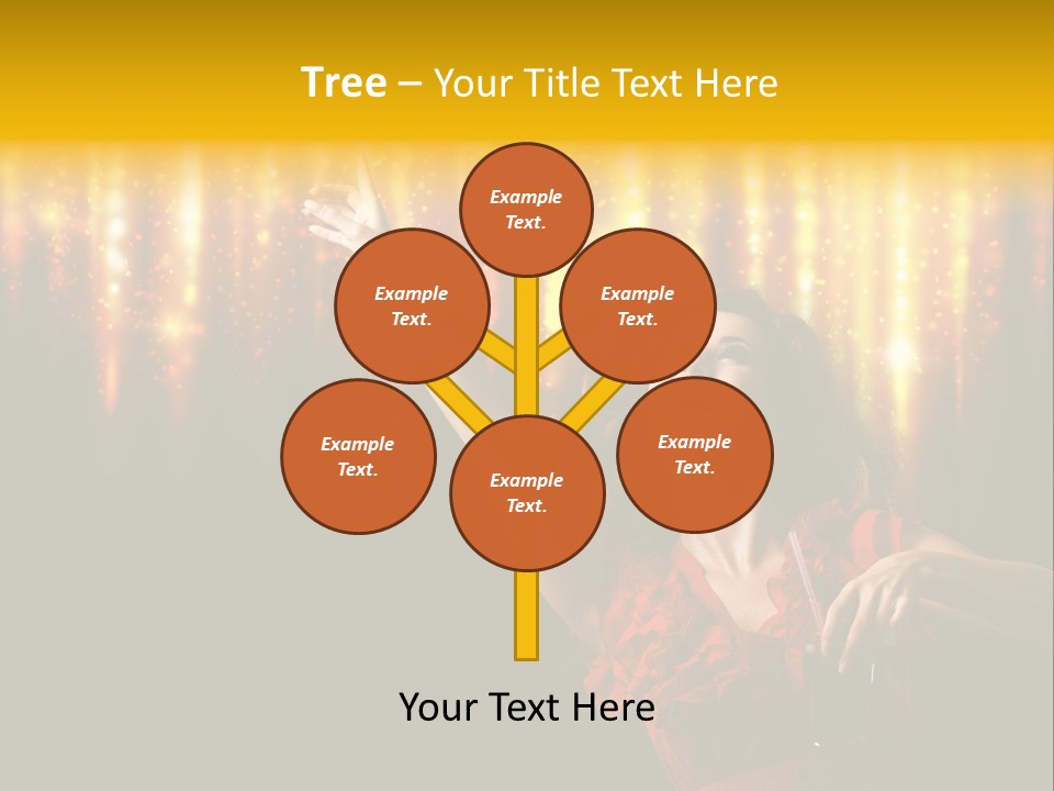 Music Flirt Alcohol PowerPoint Template