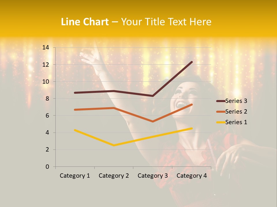 Music Flirt Alcohol PowerPoint Template