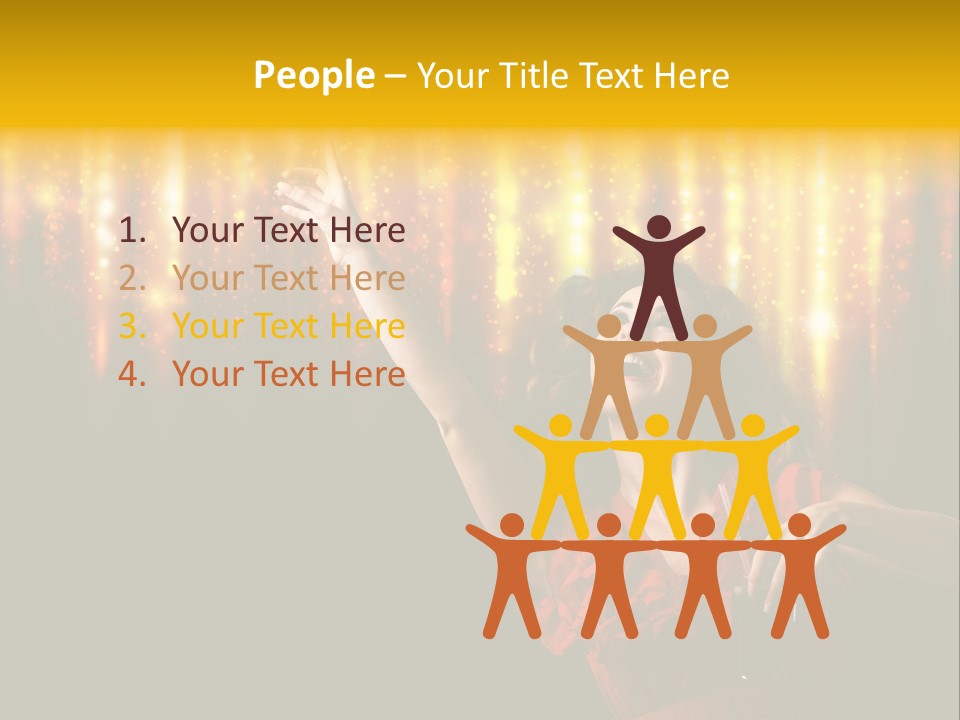 Music Flirt Alcohol PowerPoint Template