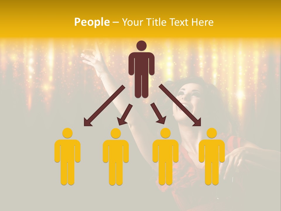 Music Flirt Alcohol PowerPoint Template