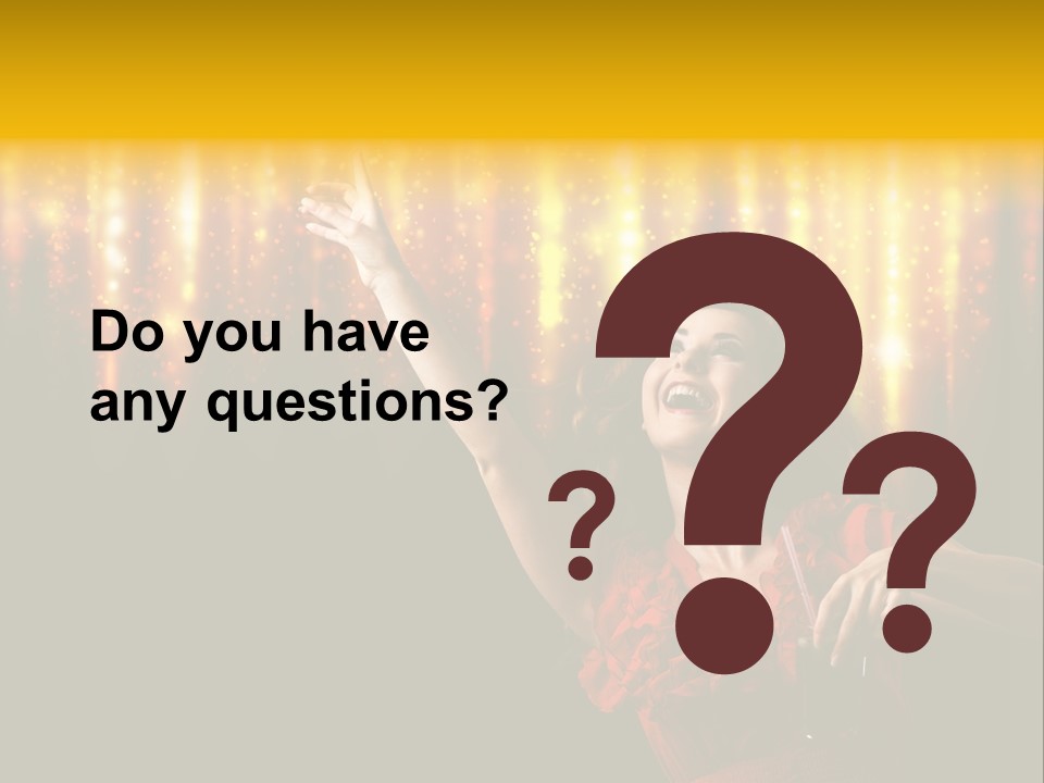 Music Flirt Alcohol PowerPoint Template