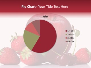 Organic Reflection Macro PowerPoint Template