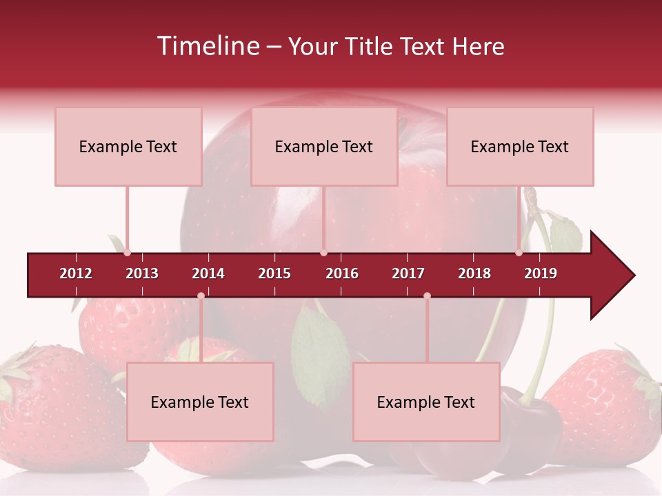 Organic Reflection Macro PowerPoint Template