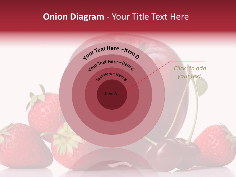 Organic Reflection Macro PowerPoint Template