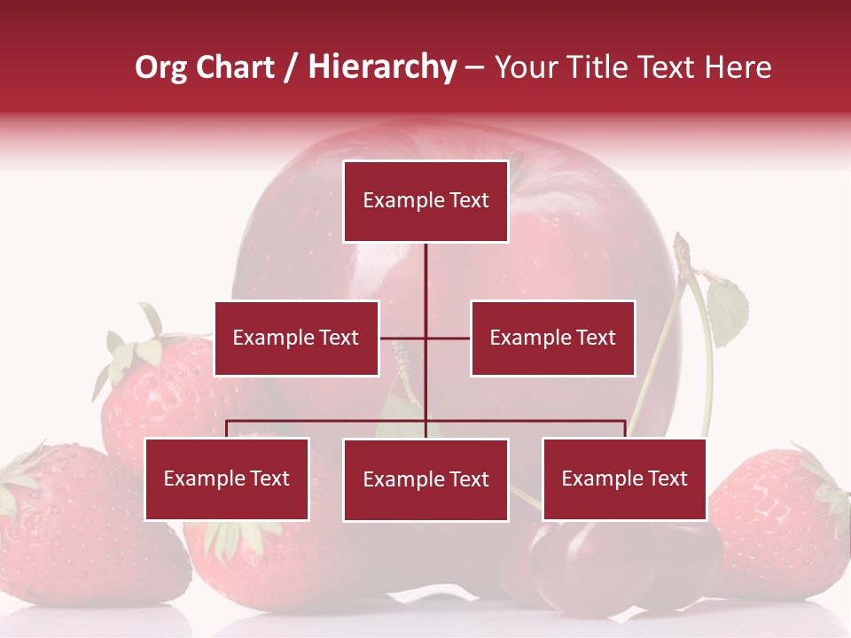 Organic Reflection Macro PowerPoint Template