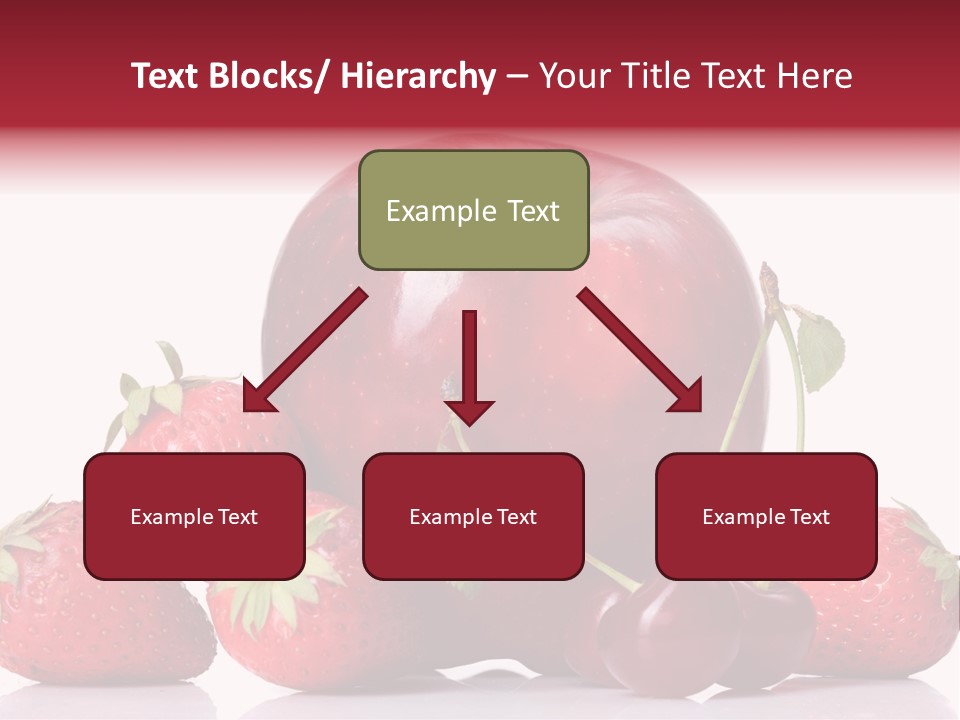 Organic Reflection Macro PowerPoint Template