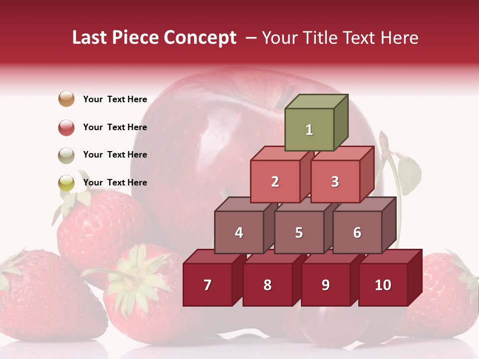 Organic Reflection Macro PowerPoint Template