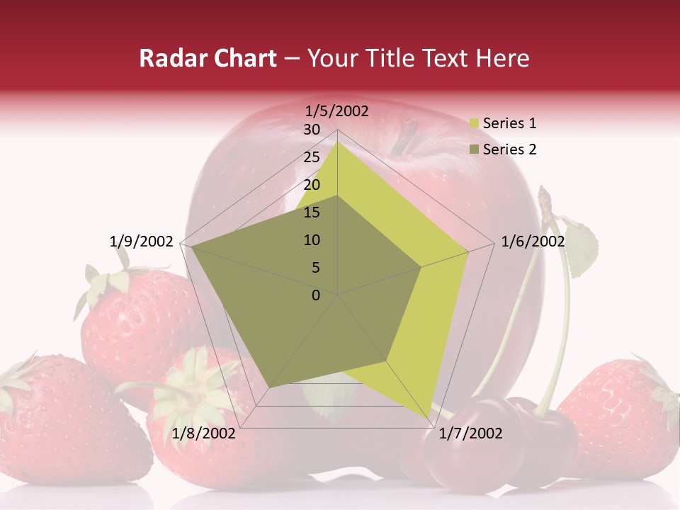 Organic Reflection Macro PowerPoint Template