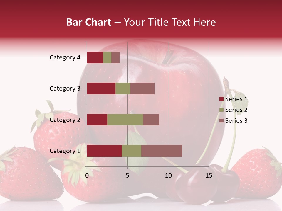 Organic Reflection Macro PowerPoint Template
