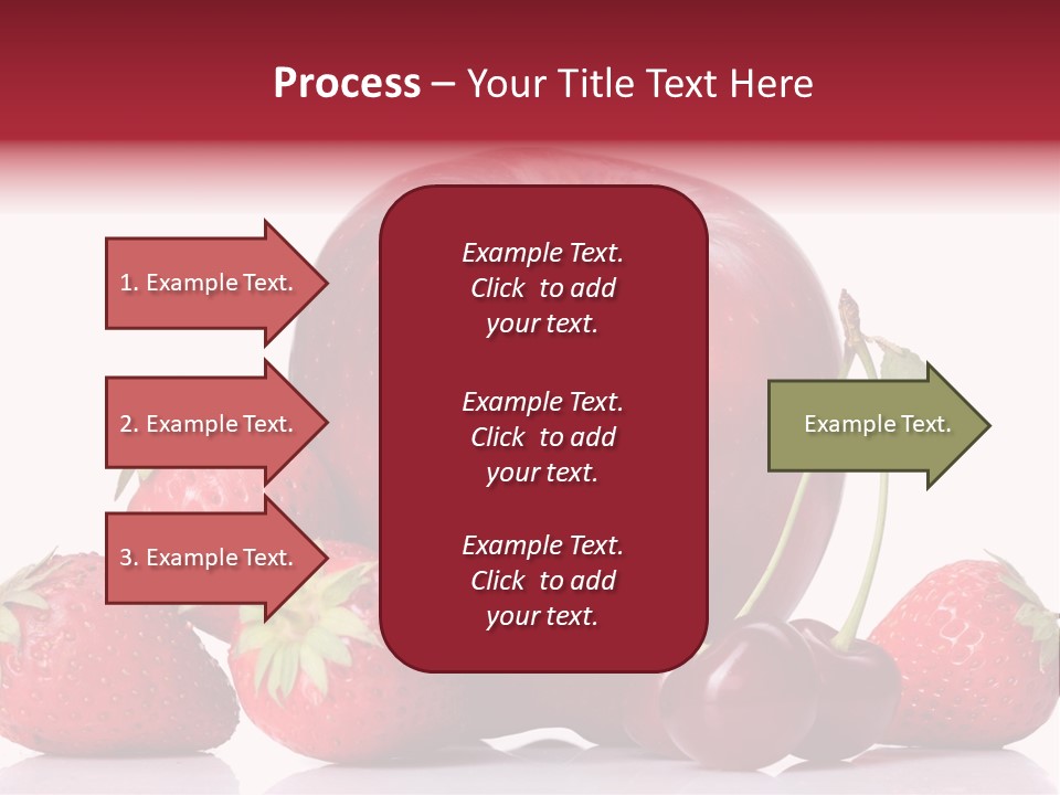 Organic Reflection Macro PowerPoint Template