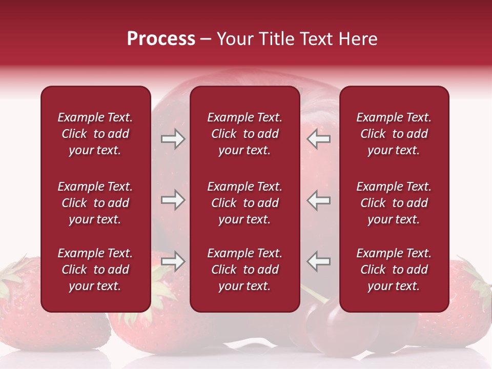 Organic Reflection Macro PowerPoint Template