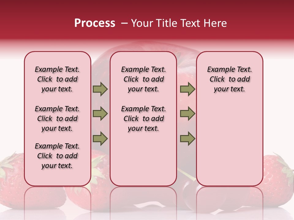 Organic Reflection Macro PowerPoint Template