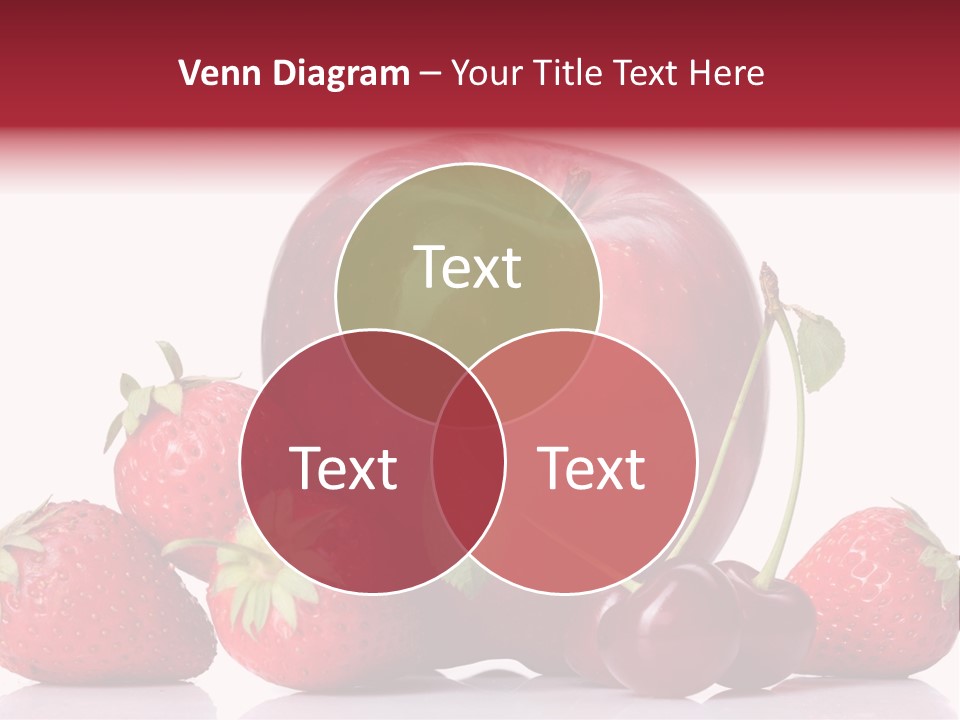 Organic Reflection Macro PowerPoint Template