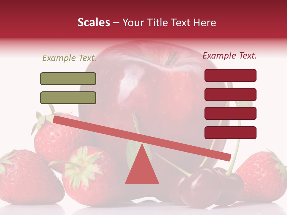 Organic Reflection Macro PowerPoint Template