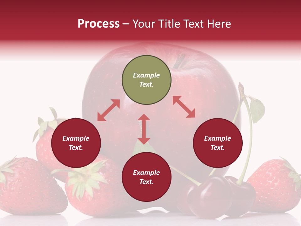 Organic Reflection Macro PowerPoint Template