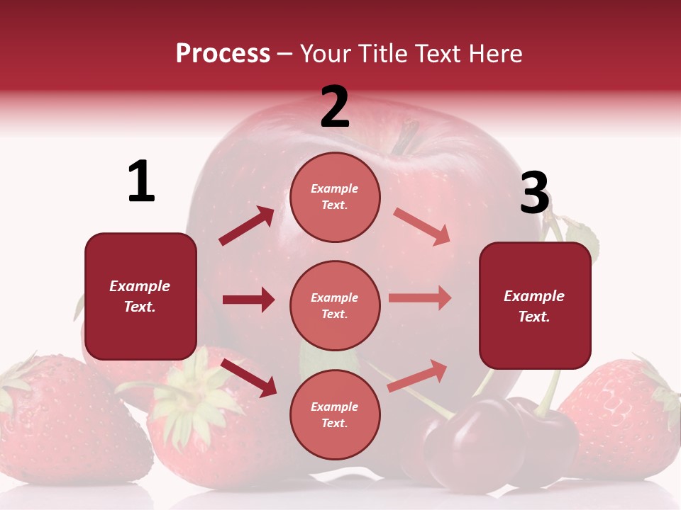 Organic Reflection Macro PowerPoint Template