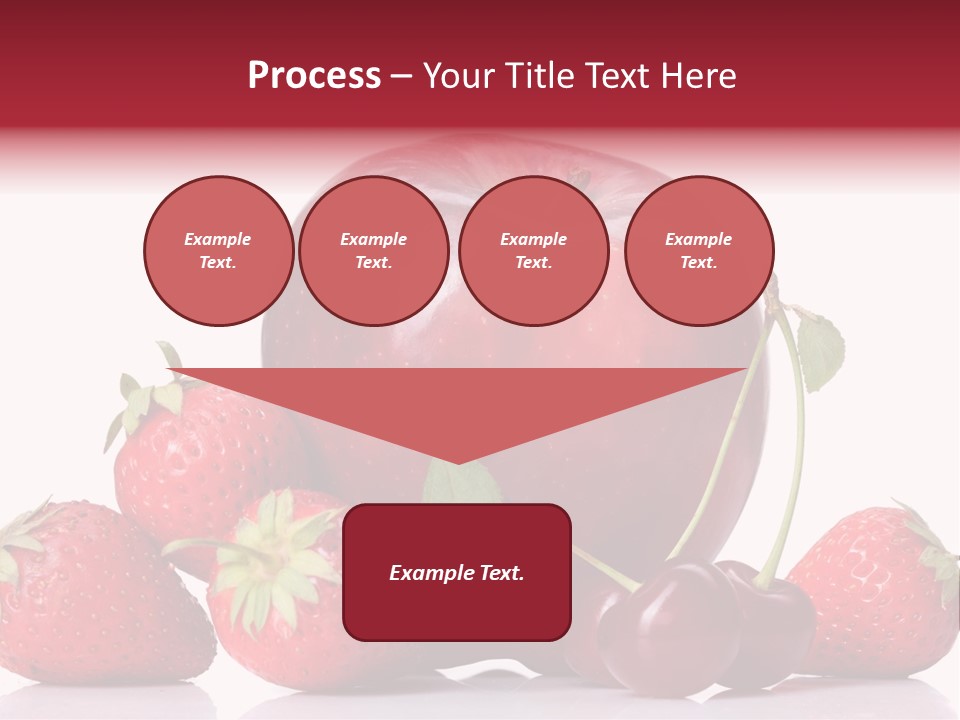 Organic Reflection Macro PowerPoint Template