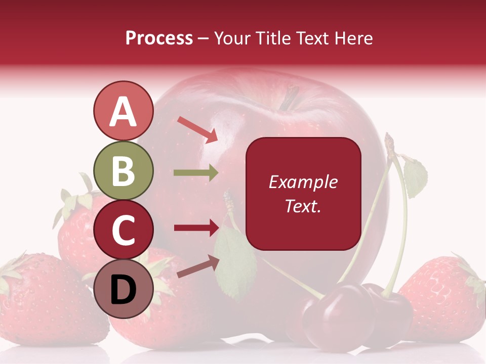 Organic Reflection Macro PowerPoint Template