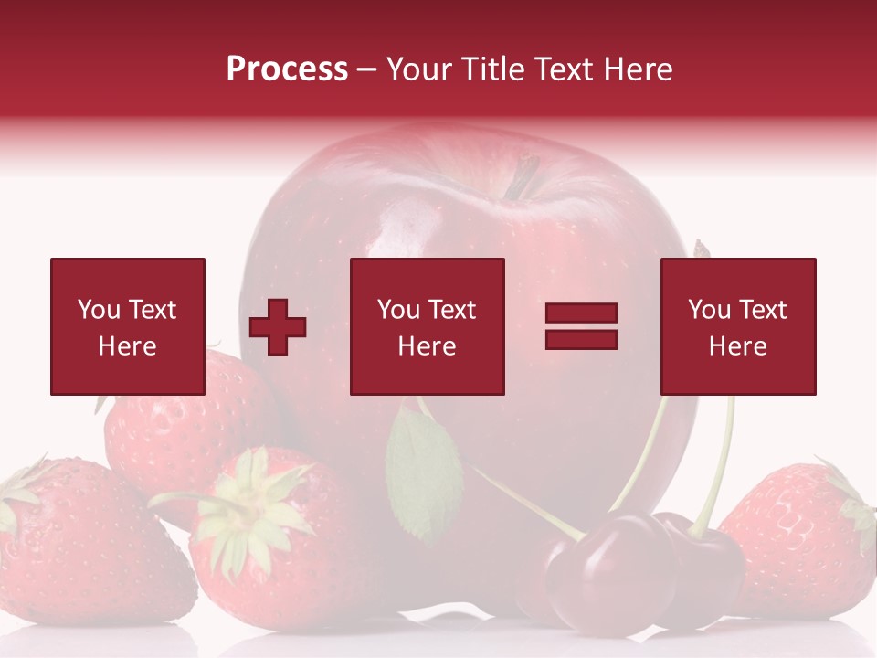 Organic Reflection Macro PowerPoint Template