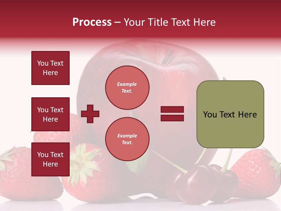 Organic Reflection Macro PowerPoint Template