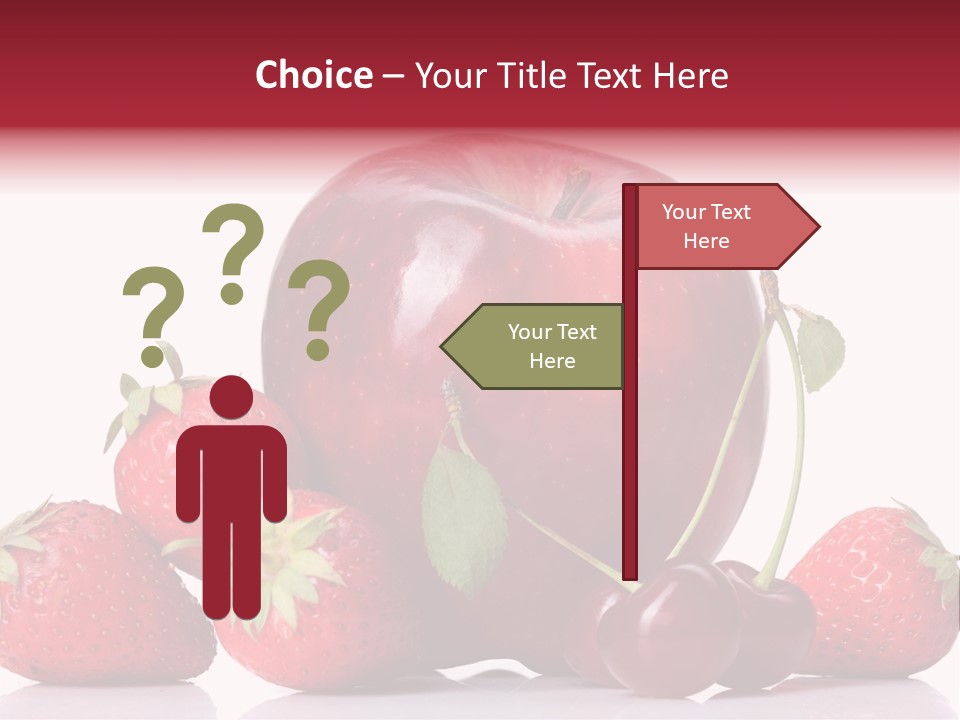 Organic Reflection Macro PowerPoint Template