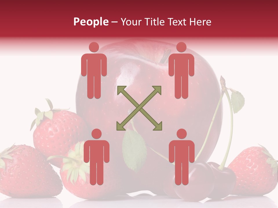 Organic Reflection Macro PowerPoint Template