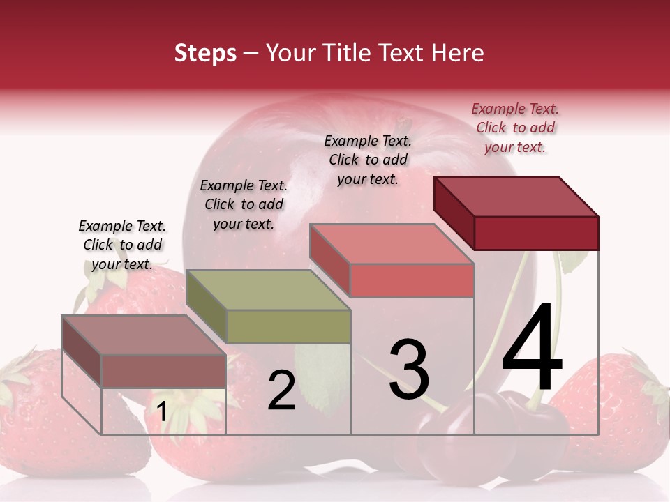 Organic Reflection Macro PowerPoint Template