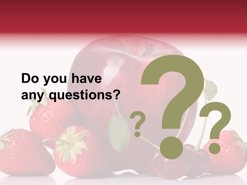 Organic Reflection Macro PowerPoint Template