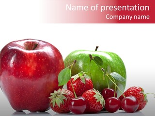 Macro Useful Tasty PowerPoint Template