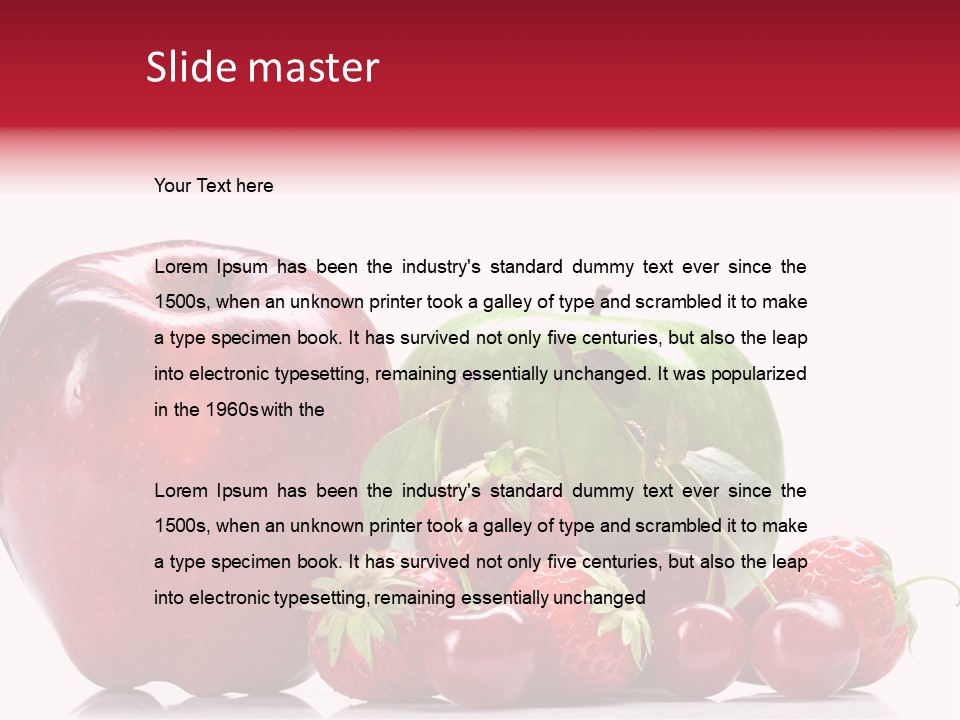 Macro Useful Tasty PowerPoint Template