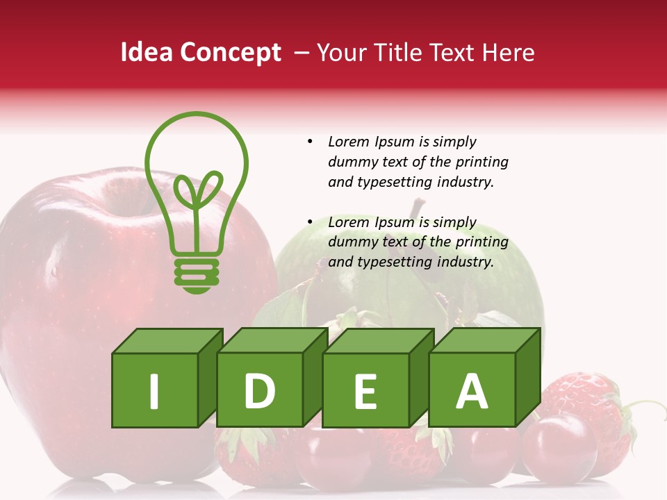 Macro Useful Tasty PowerPoint Template