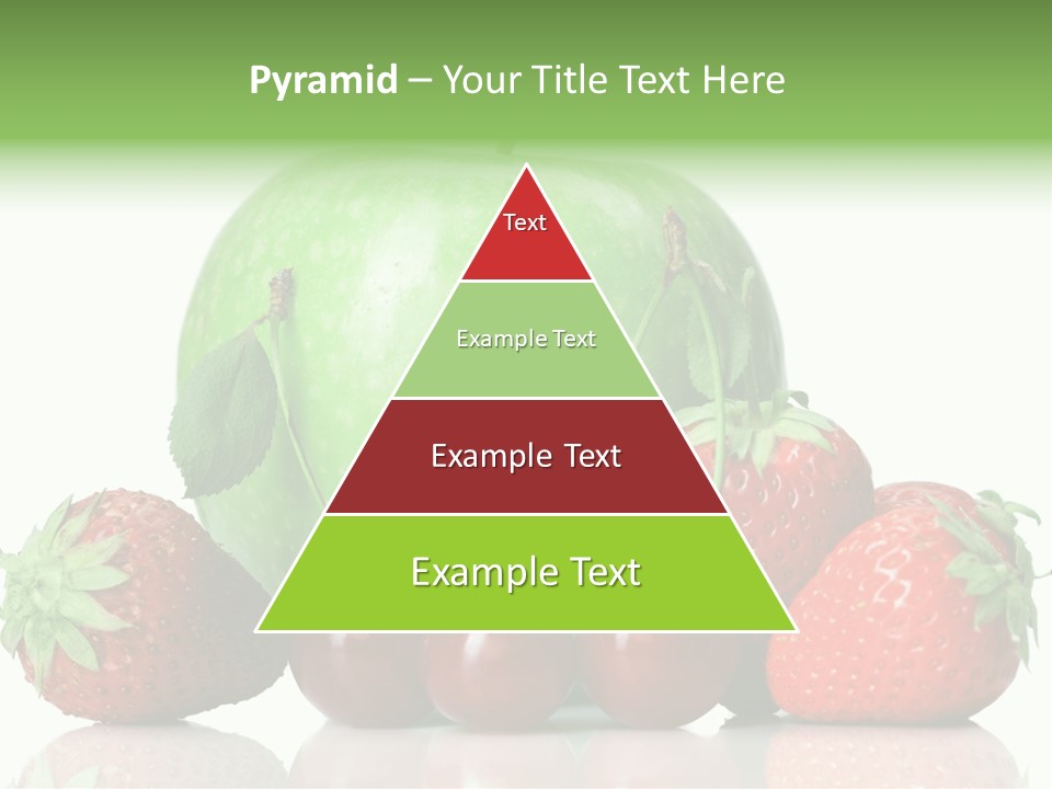 Black Fresh Dessert PowerPoint Template