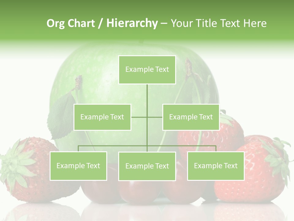 Black Fresh Dessert PowerPoint Template