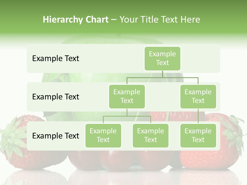 Black Fresh Dessert PowerPoint Template