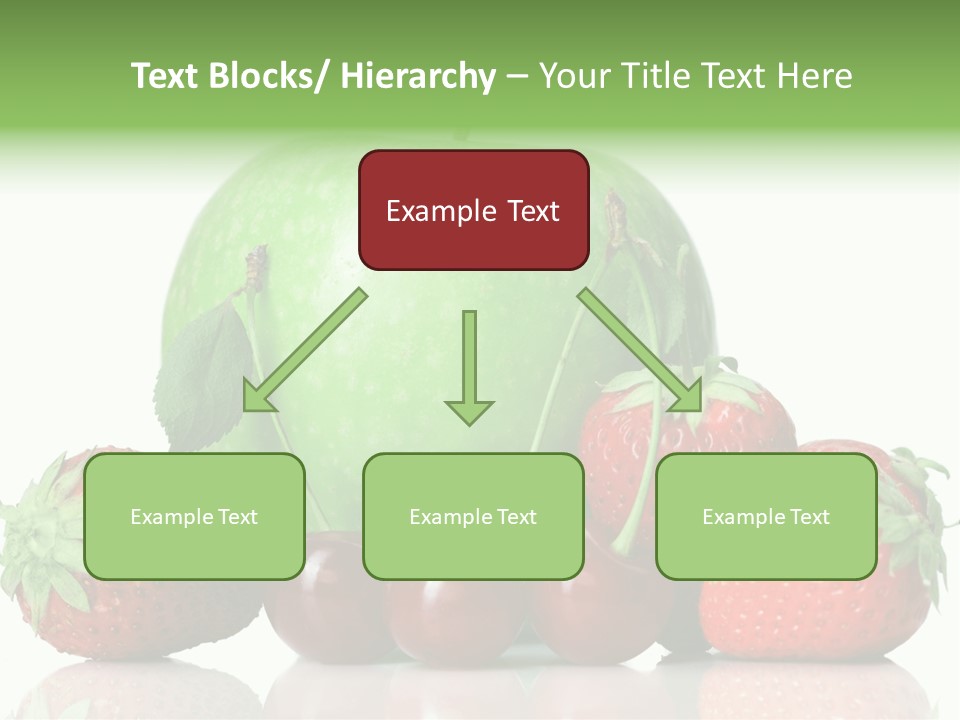 Black Fresh Dessert PowerPoint Template